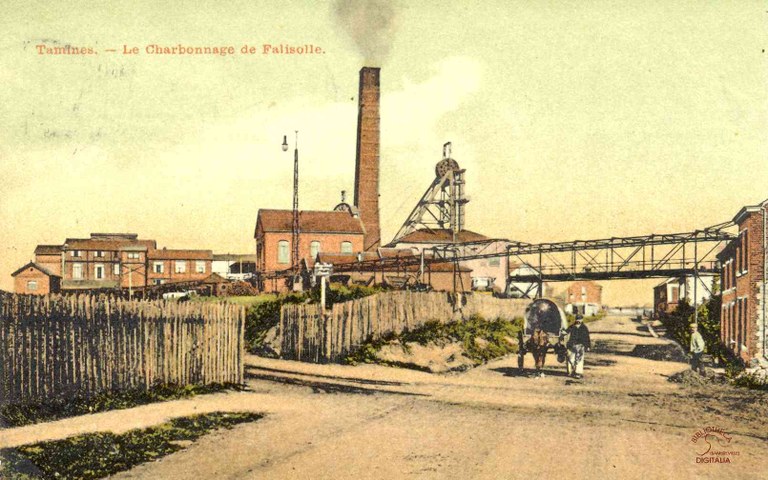 Tamines : Charbonnage de Falisolle