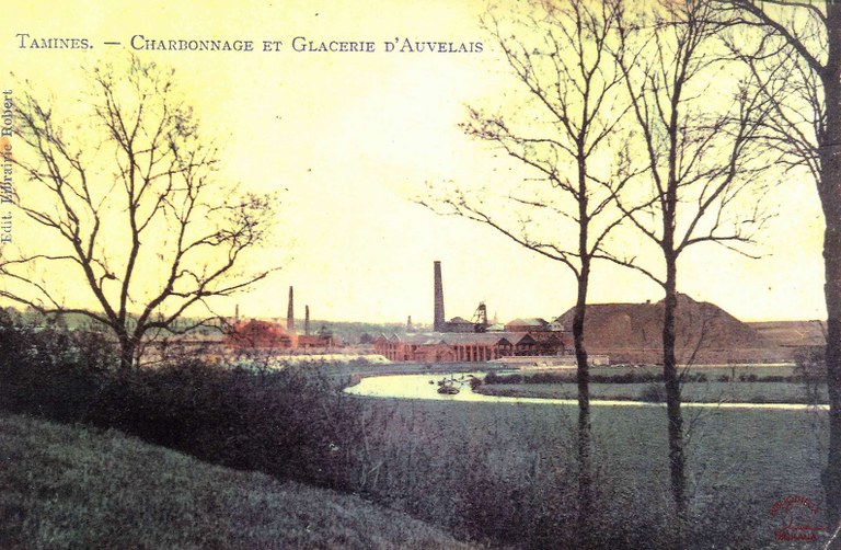 Tamines : charbonnages et Glaceries d'Auvelais