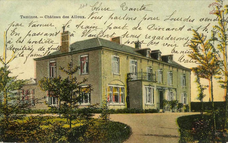 Tamines : Château des Alloux