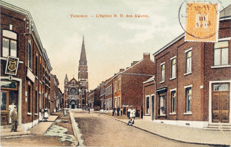 Tamines : Eglise Notre-Dame des Alloux