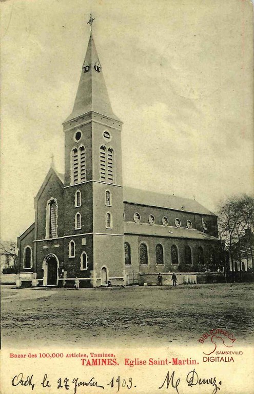Tamines : Eglise Saint-Martin