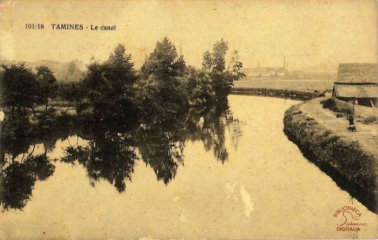 Tamines : le canal