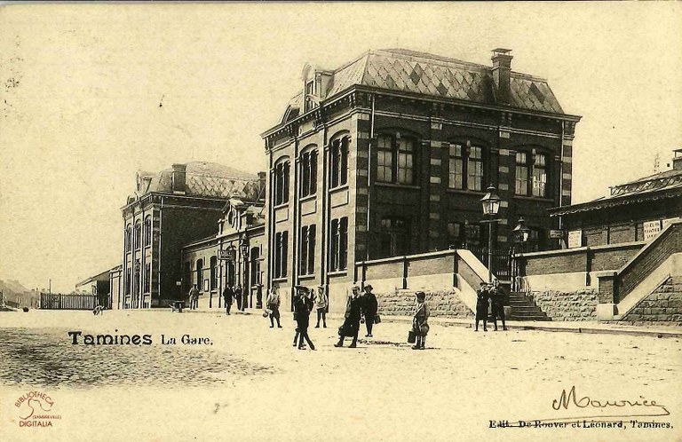 Tamines : la Gare