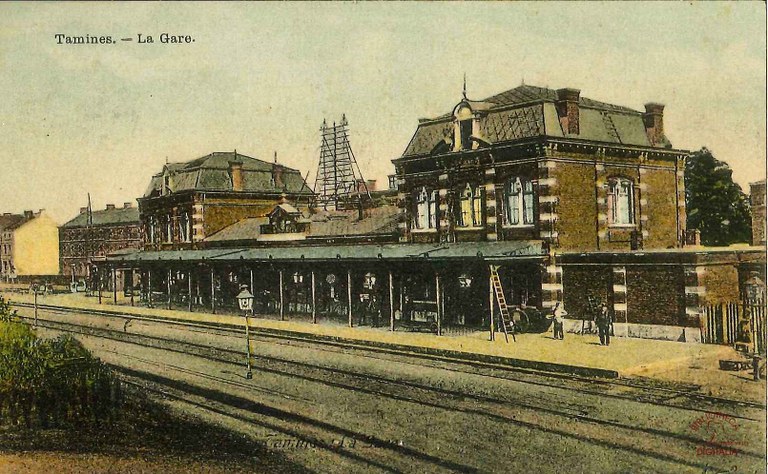 Tamines : la Gare