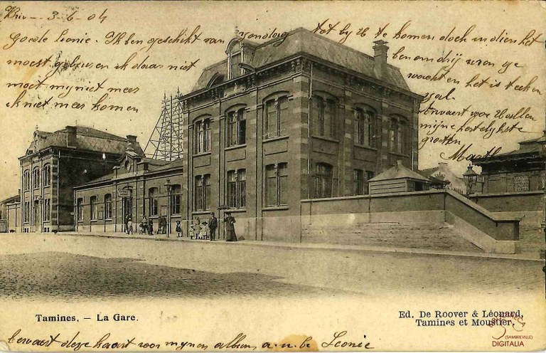 Tamines : la gare