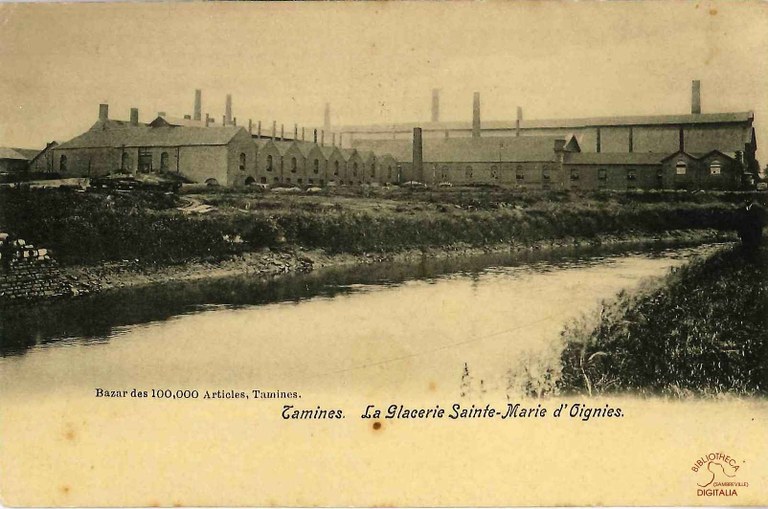Tamines : la Glacerie Sainte Marie d'Oignies