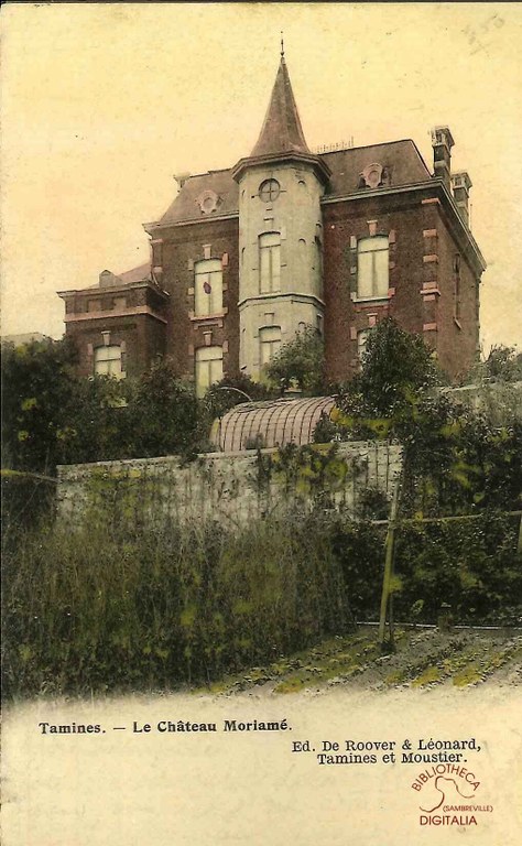 Tamines : le château de MORIAME