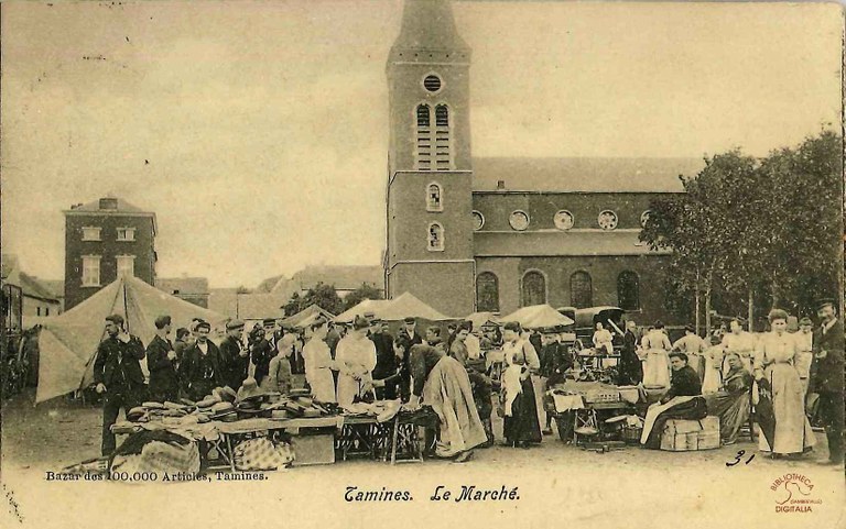 Tamines : le Marché