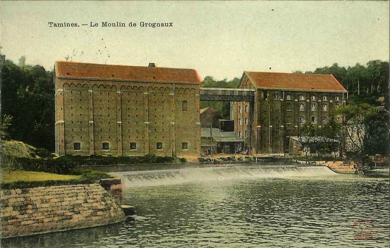 Tamines : le moulin GROGNEAUX