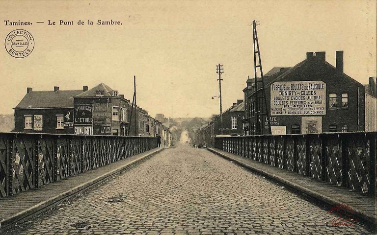 Tamines : le Pont de la Sambre