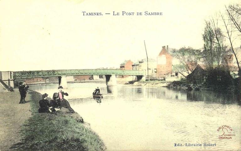 Tamines : le Pont de Sambre