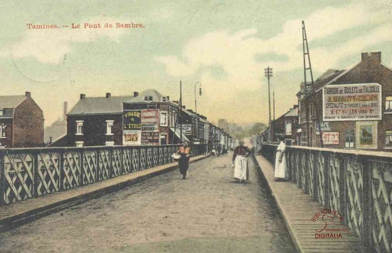 Tamines : Le Pont de Sambre