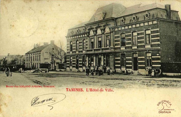 Tamines : l'Hôtel de ville
