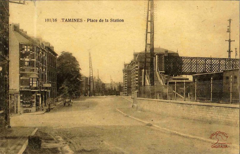 Tamines : Place de la Station