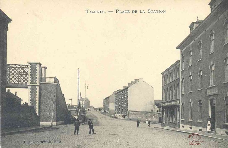 Tamines : Place de la Station