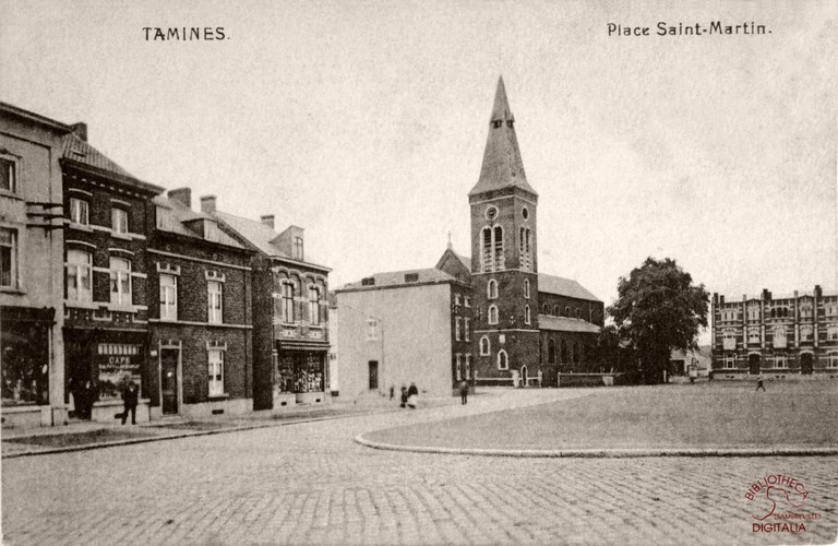 Tamines Place Saint-Martin