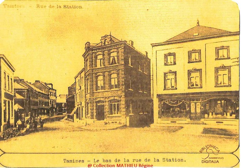 Tamines : Rue de la Station