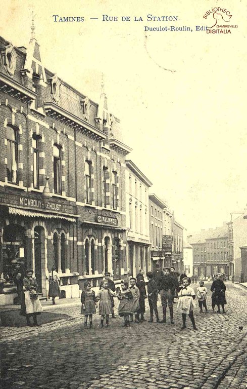 Tamines : Rue de la Station