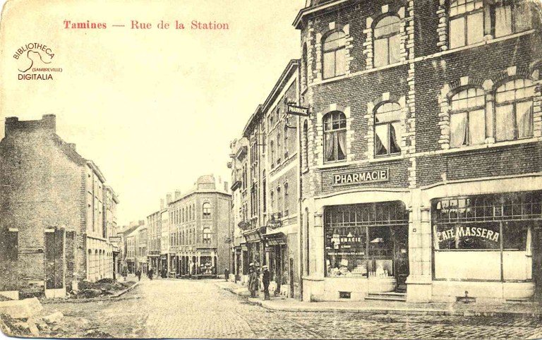 Tamines : rue de la Station