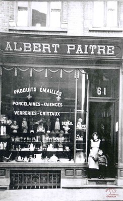 Tamines : rue de la Station, Maison Albert PAITRE