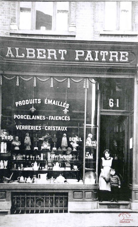 Tamines : rue de la Station, Maison Albert PAITRE