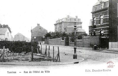 Tamines : rue de l'Hôtel de ville