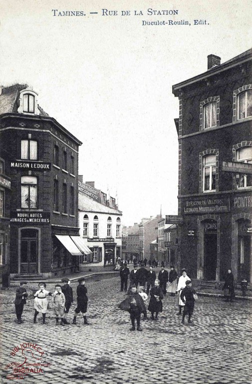 Tamines : Rue de la Station