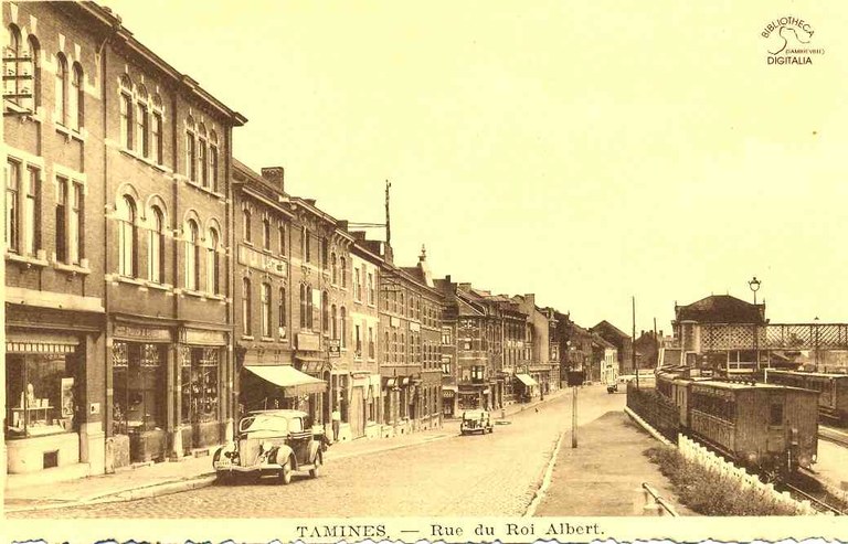 Tamines : Rue du Roi Albert