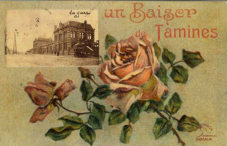 Tamines : Un baiser de Tamines