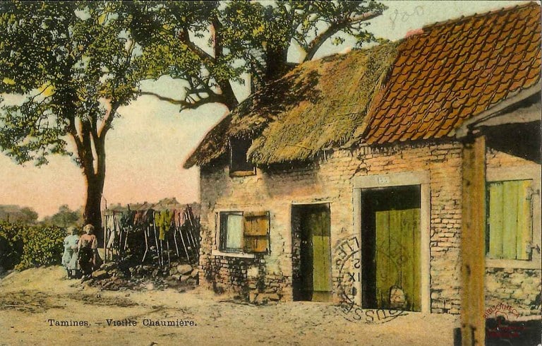 Tamines : vieille chaumière