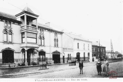 Velaine : la rue du Tram