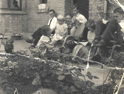 Tamines : la famille GILLAIN en 1959