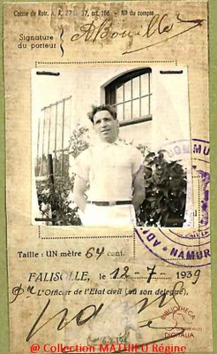 Anselme BOUILLOT photo de carte d'identité