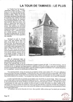 Tamines : La tour carrée le plus ancien monument de Sambreville