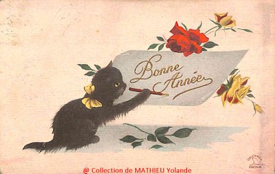 Carte "Bonne année"