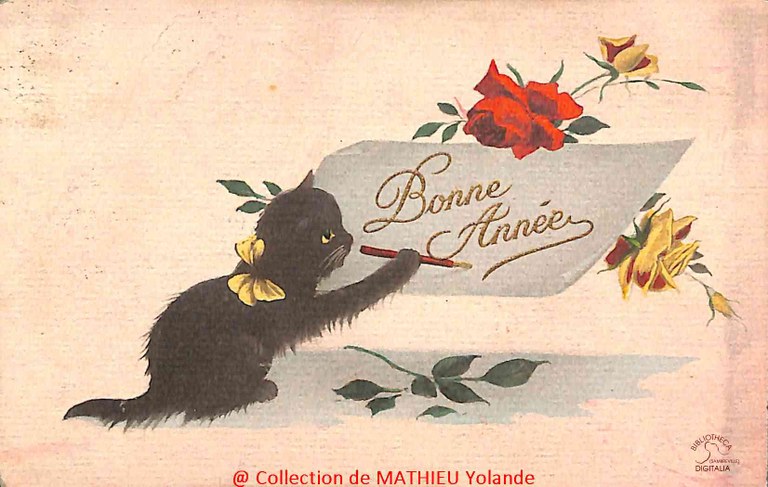 Carte "Bonne année"