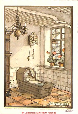 Faire-part de naissance de Sabine RUBAY (née à Namur le 10 novembre 1960)
