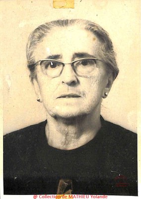 PIREAUX Adolphine (Grand-mère de MATHIEU Yolande)
