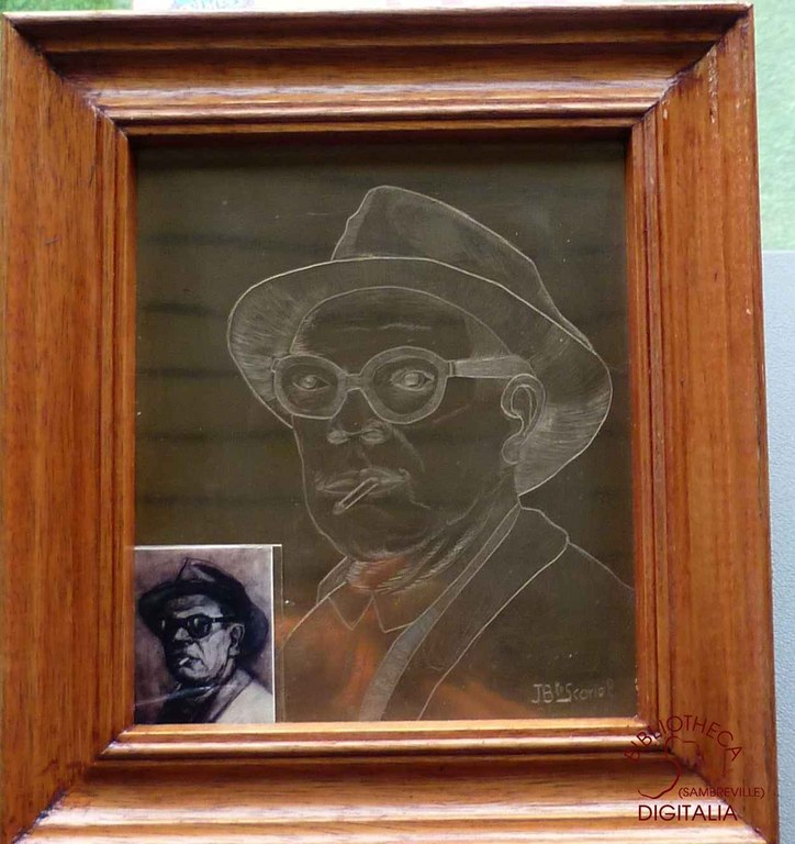 Portrait de Jean-Baptiste SCORIEL, gravure sur cuivre