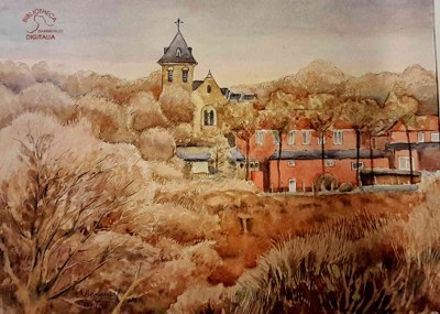 Aquarelle de M. Nestor HENNUY