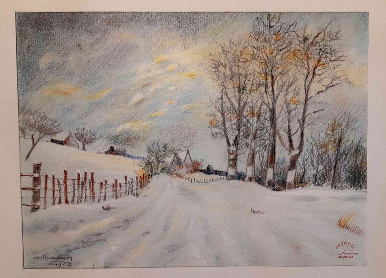 Aquarelle de M. Nestor HENNUY
