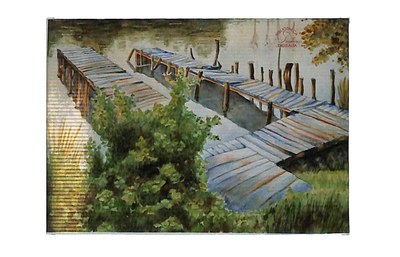 Aquarelle de M. Nestor HENNUY