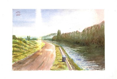 Aquarelle de M. Nestor HENNUY