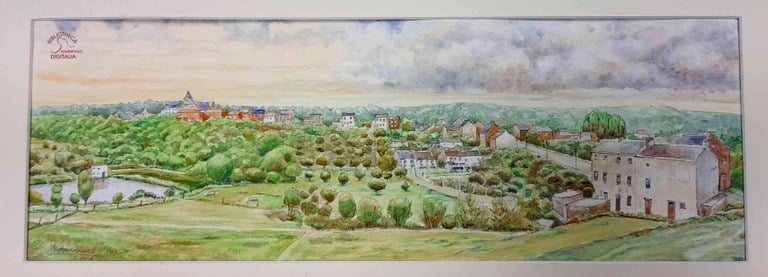 Aquarelle de M. Nestor HENNUY