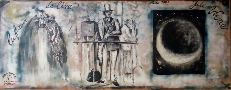 Marcel HOCQ, "Jules Vernes", La Fureur de Lire, 1991