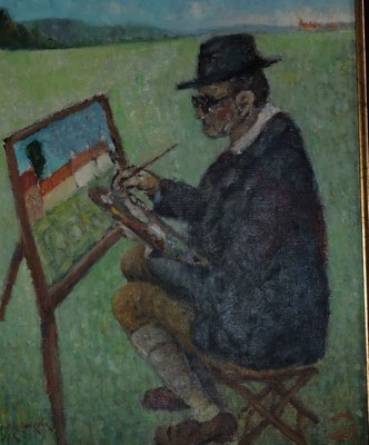 Peinture intitulée "Jean-Baptiste SCORIEL"