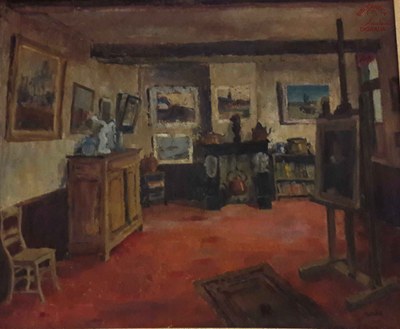 Peinture intitulée : Mon atelier