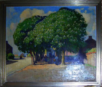Peinture d'une chapelle