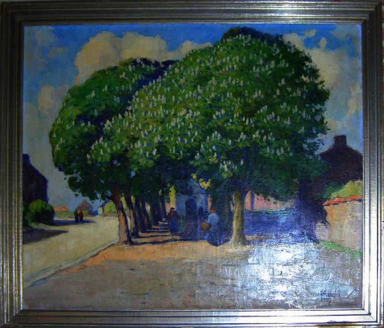 Peinture d'une chapelle