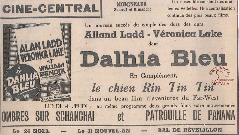 Moignelée : Cinéma : Ciné-Central : Annonce du programme des séances de cinéma